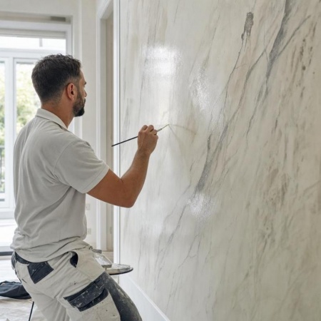 Faux marbre ou imitation bois, quelle technique de d&eacute;cor pour vos murs int&eacute;rieurs ?